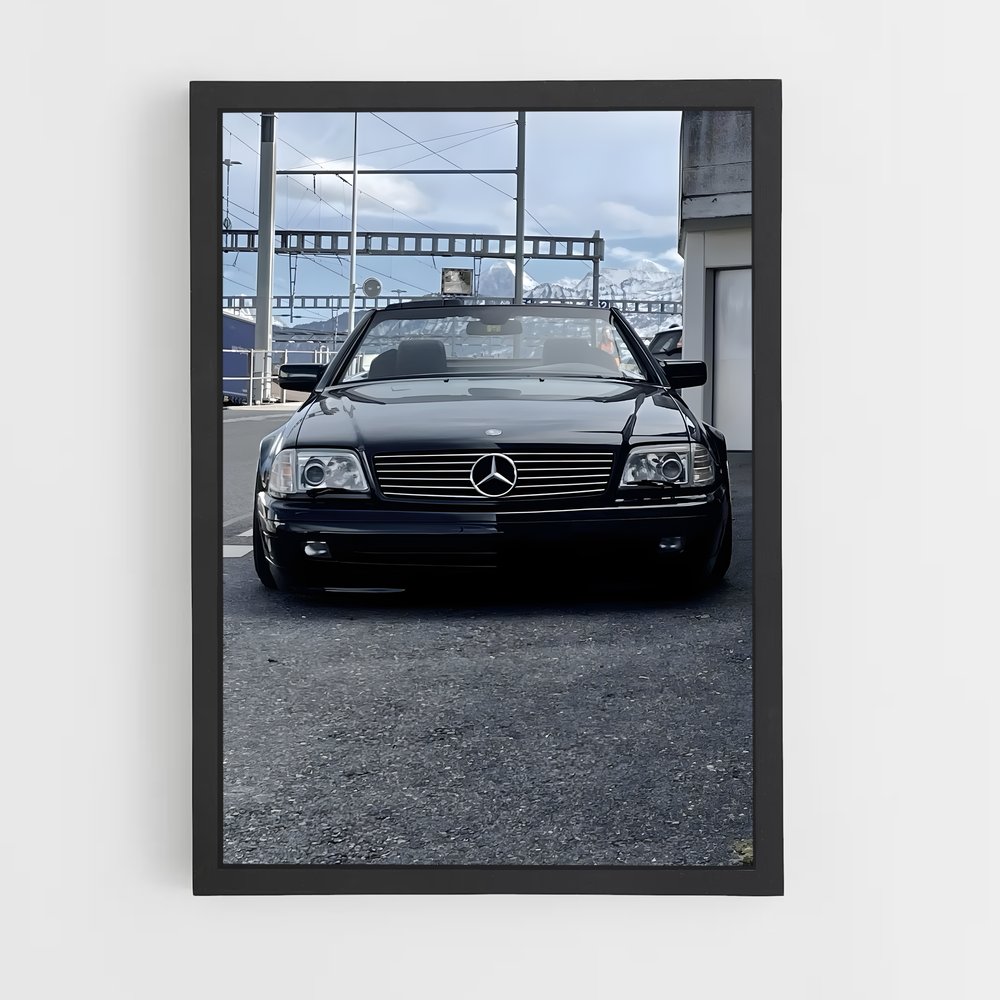 Poster Classe Noire – affiche Mercedes (vue 2)